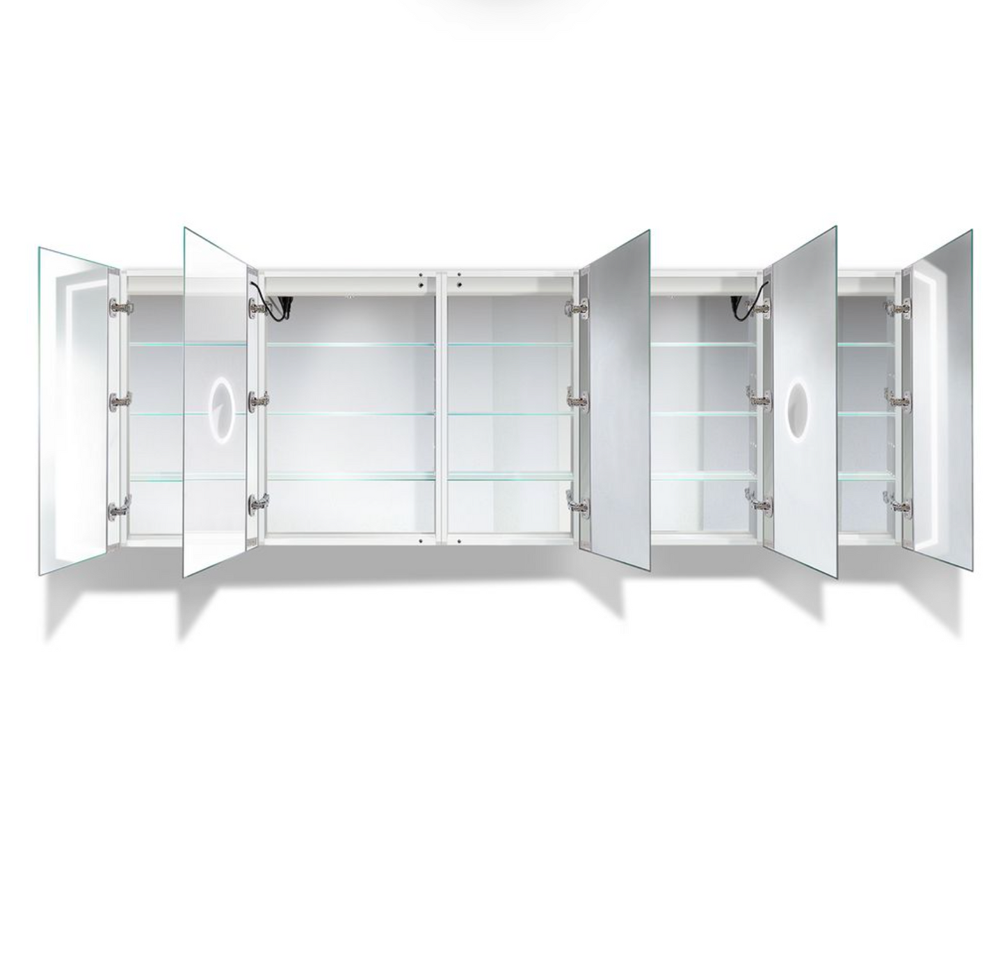 SVANGE 102 X 36 LED Lighted Mirror Medicine Cabinet, Defogger included