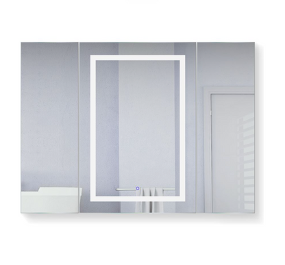 SVANGE 48 X 36 LED Lighted Mirror Medicine Cabinet, Defogger included, 2 & 3 Door Options