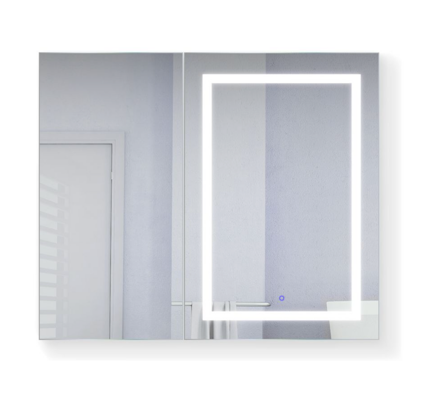 SVANGE 42 X 36 LED Two Door  Lighted Mirror Medicine Cabinet, Defogger included