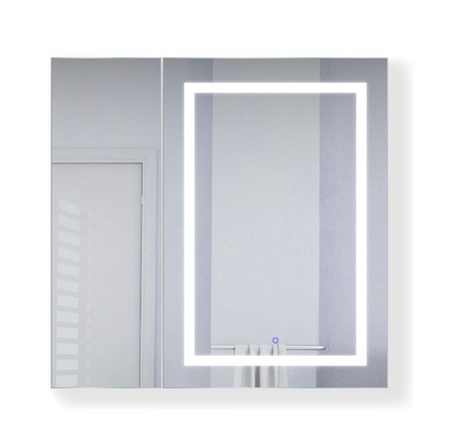 SVANGE 36 X 36 LED Two Door  Lighted Mirror Medicine Cabinet, Defogger included
