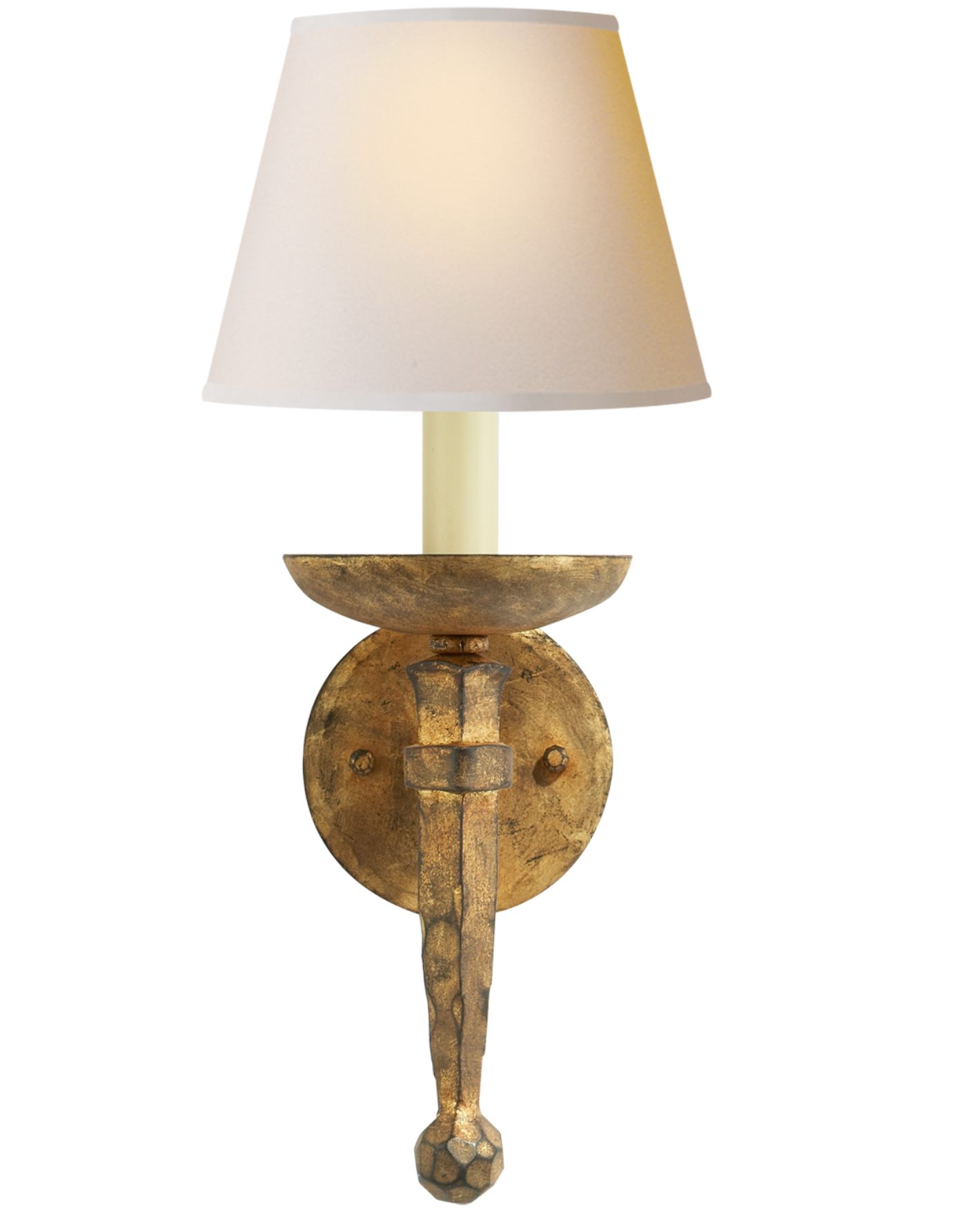 E.F. Chapman Iron Torch Sconce CHD1404 OPEN BOX