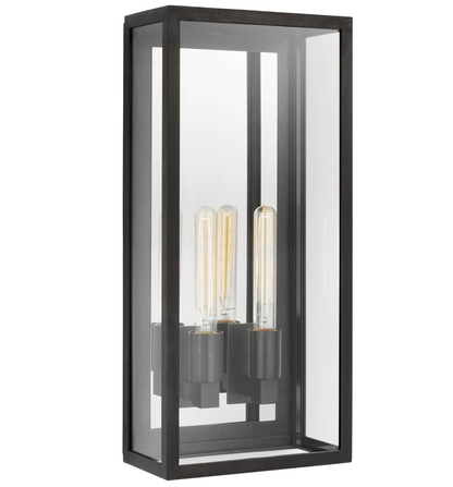 E.F. Chapman Fresno Large 2-Light 3/4 Wall Lantern CHO2936 OPEN BOX