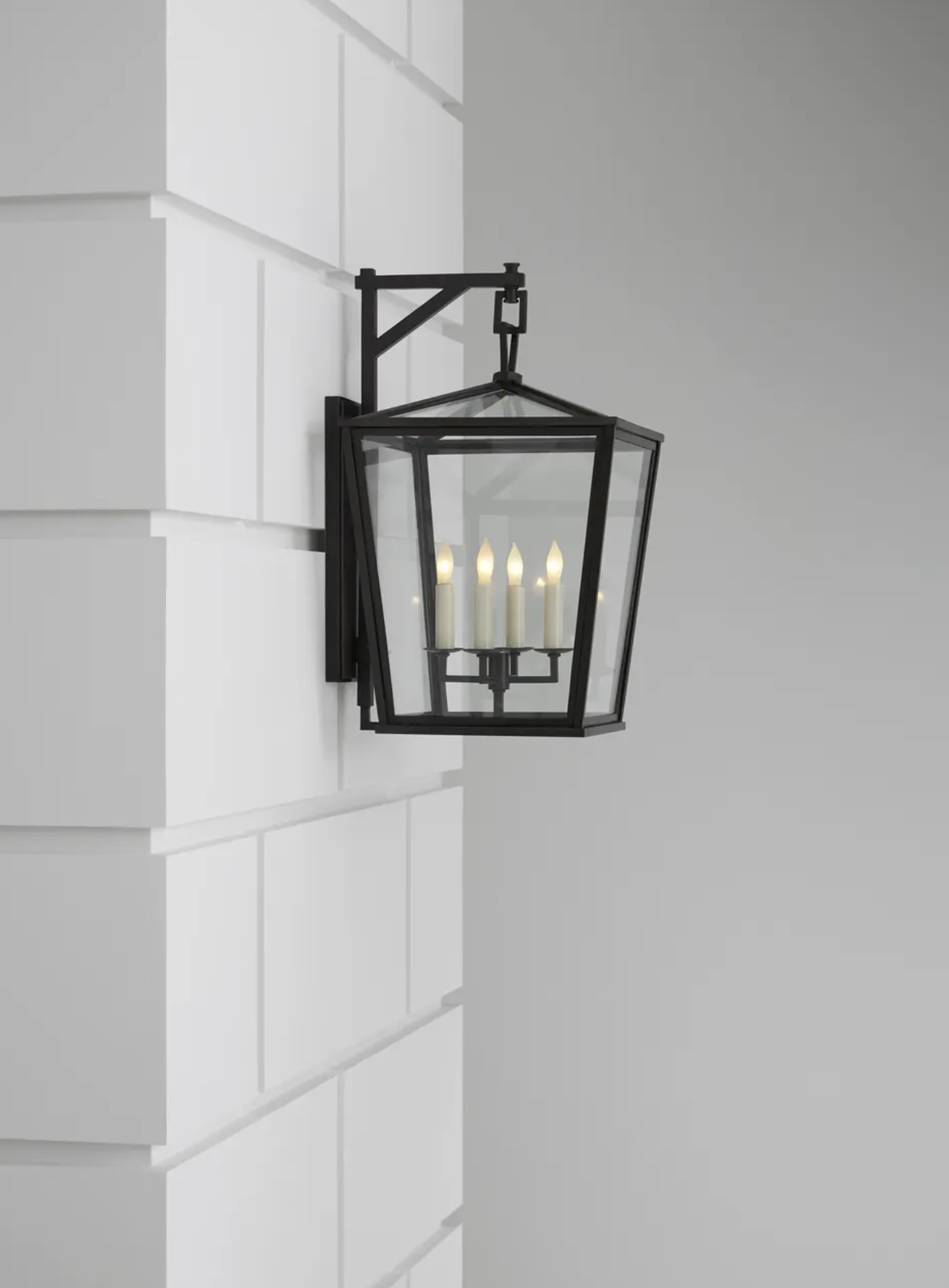 E.F. Chapman Darlana Medium Bracket Wall Lantern CHO2085 Bronze OPEN BOX