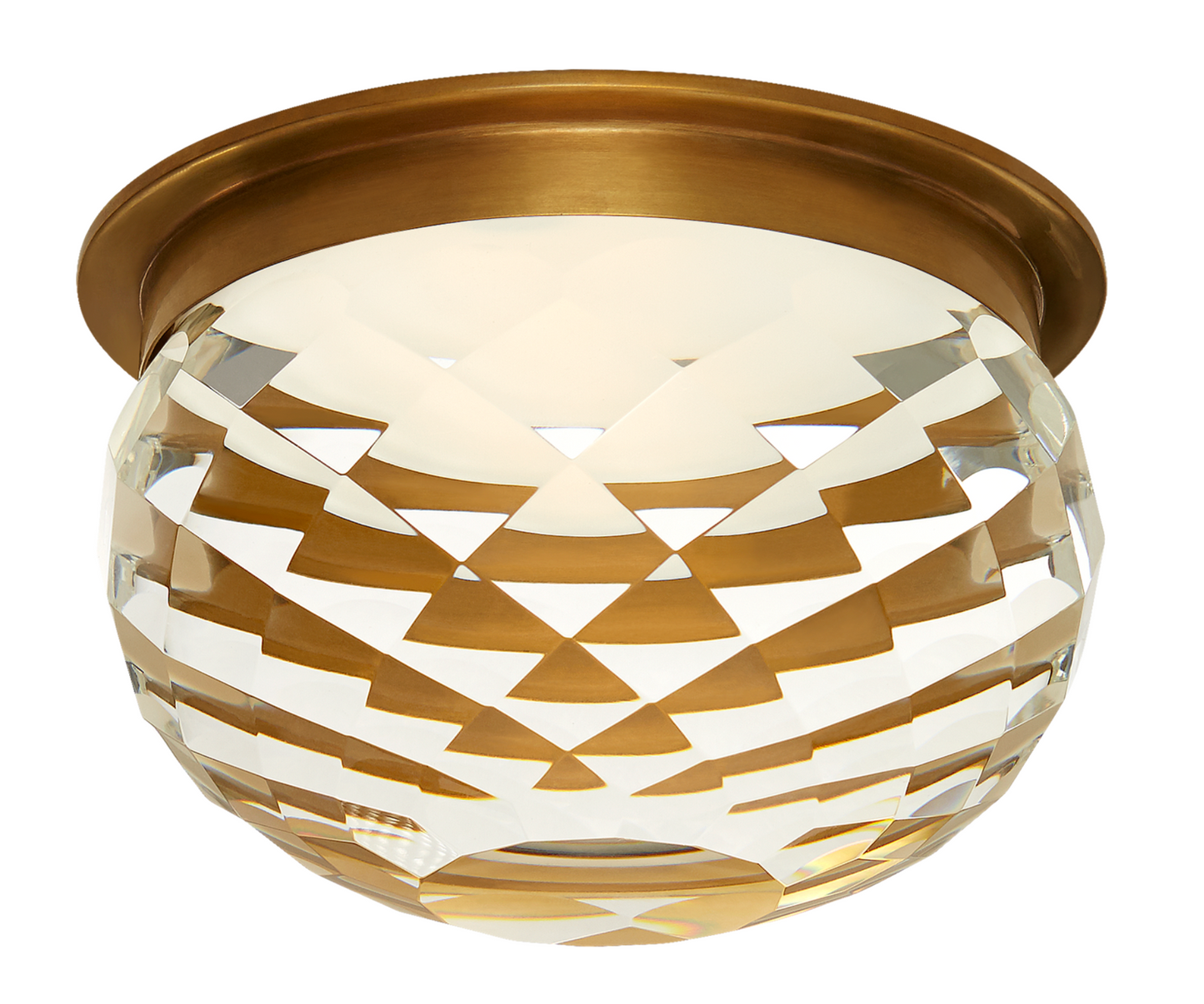 Studio VC Hillam 5.5" Solitaire Flush Mount with Crystal S7000 OPEN BOX