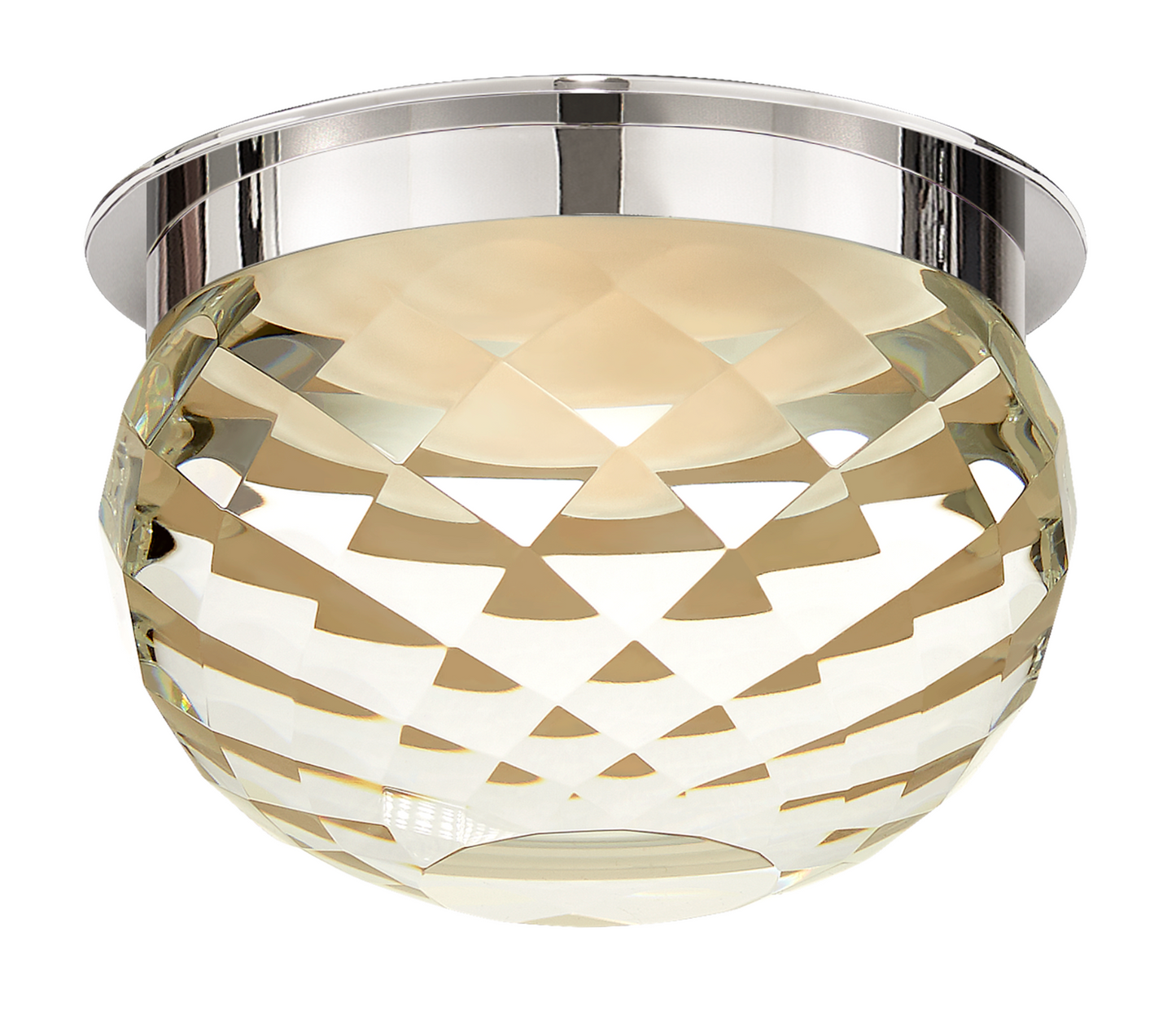 Studio VC Hillam 5.5" Solitaire Flush Mount with Crystal S7000 OPEN BOX