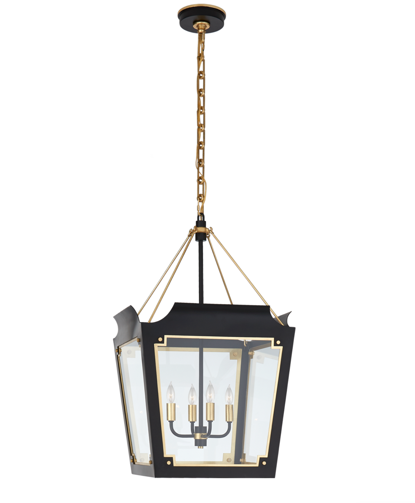 Julie Neill Caddo Medium Lantern JN5020 OPEN BOX