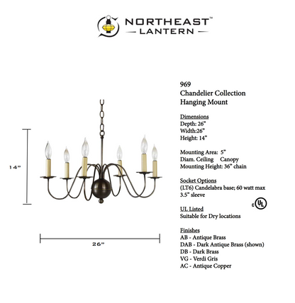 Chandelier Hanging S Arms 969