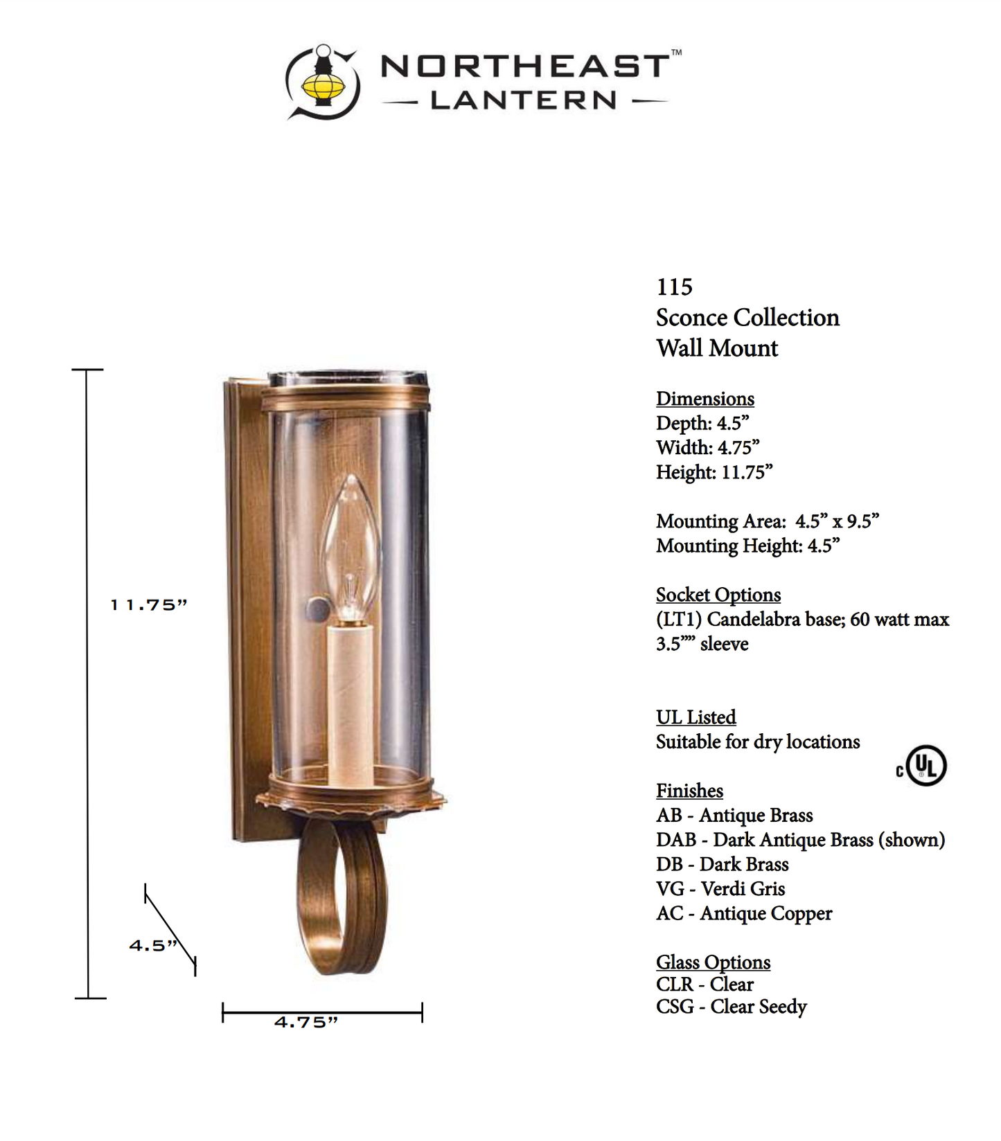 Sconces Collection 115
