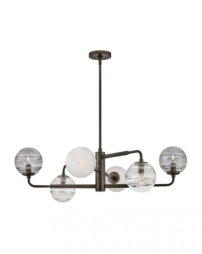 Oberon Large Adjustable Single Tier Chandelier (FR30506