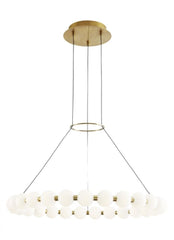 Chandeliers-Visual Comfort & Co. Modern Collection-700OBT30