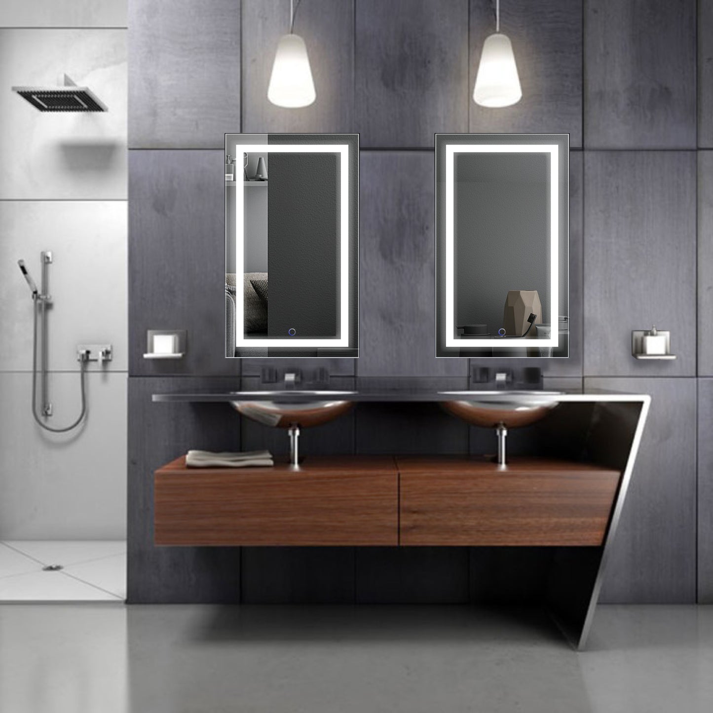 ICON 18 X 30 LED Mirror with Defogger