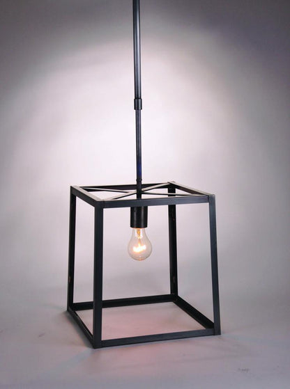 Transitional Square Trapezoid Hanging Indoor Lantern ST1213